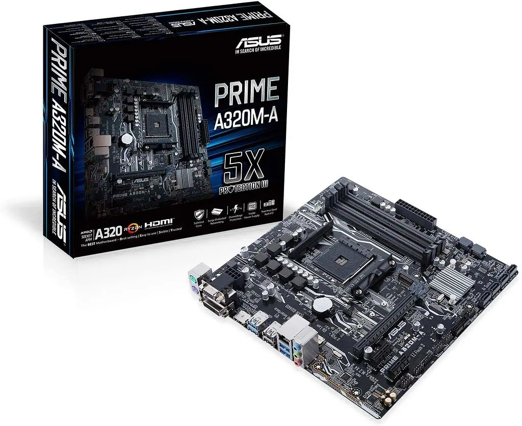 Материнська плата ASUS PRIME A320M-A (PRIME A320M-A) (Socket AM4, AMD A320, Micro-ATX) Б/в - фото 5