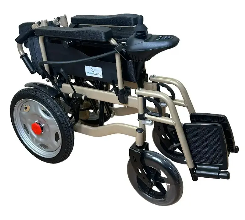 Складная электрическая тележка Vera Medical для людей с ограниченными возможностями весом до 150 кг (VRM-010) - фото 3
