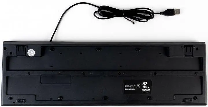 Клавіатура COBRA OK-102 Ukr Black USB - фото 4