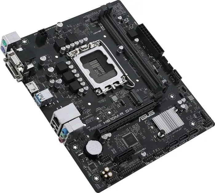 Материнська плата ASUS PRIME H610M-R-SI (PRIME H610M-R-SI) (Socket 1700, Intel H610, Micro-ATX) - фото 2