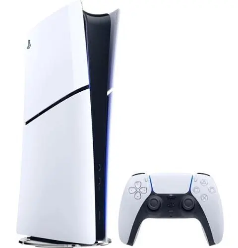 Ігрова приставка Sony PlayStation 5 Slim Digital Edition, білий, без Blu-ray приводу