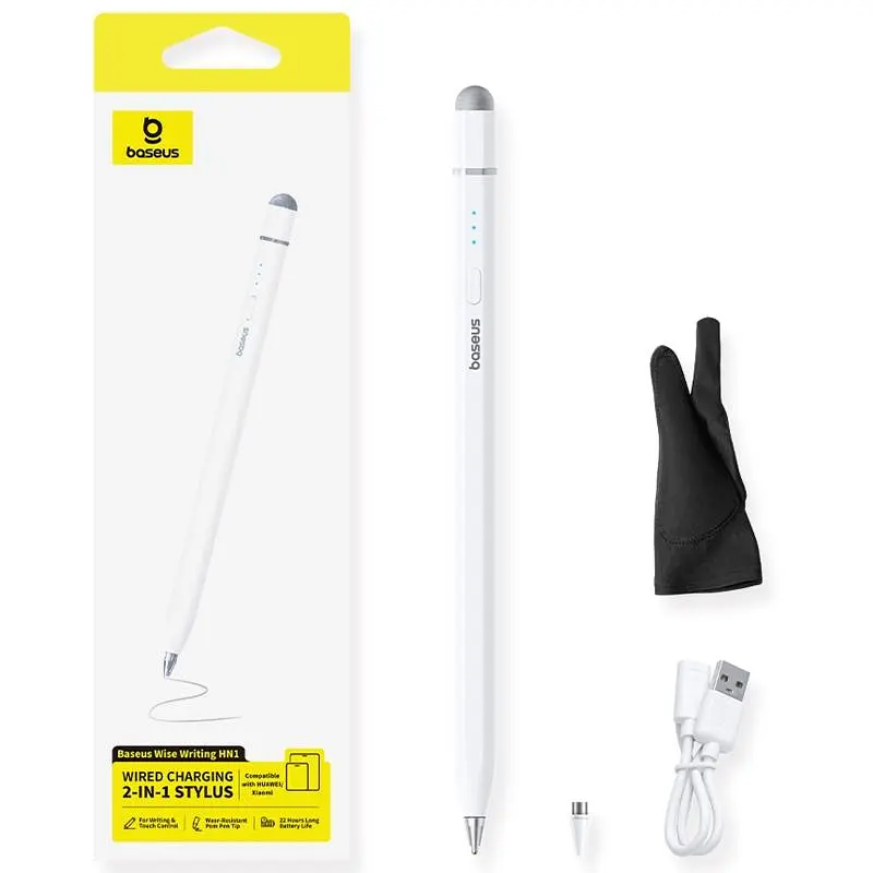 Стілус Baseus HN1 Wise Writing (B0004F) Moon White - фото 2