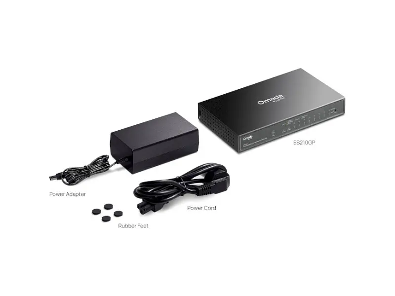 Комутатор TP-LINK Omada (ES210GP) - фото 7