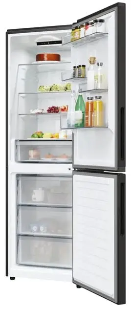 Двокамерний холодильник Candy CNCQ2T618EB No-Frost 1.85 м чорний - фото 6