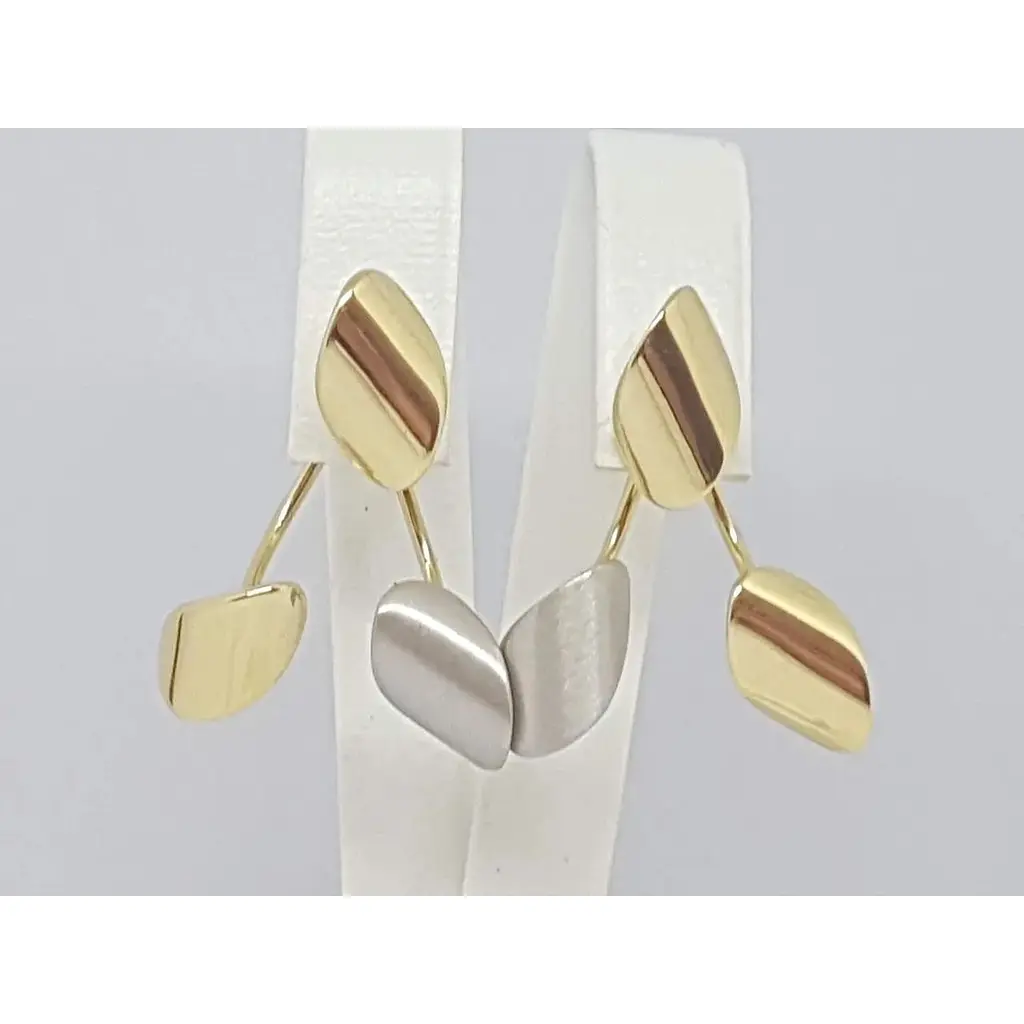 Золоті сережки Столична Ювелірна Фабрика. 104186Ж - фото 3