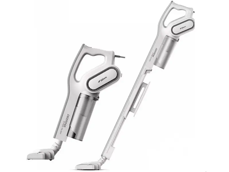 Вертикальний + ручний пилосос (2 в 1) Deerma Stick Vacuum Cleaner Cord (DX700) White - фото 4