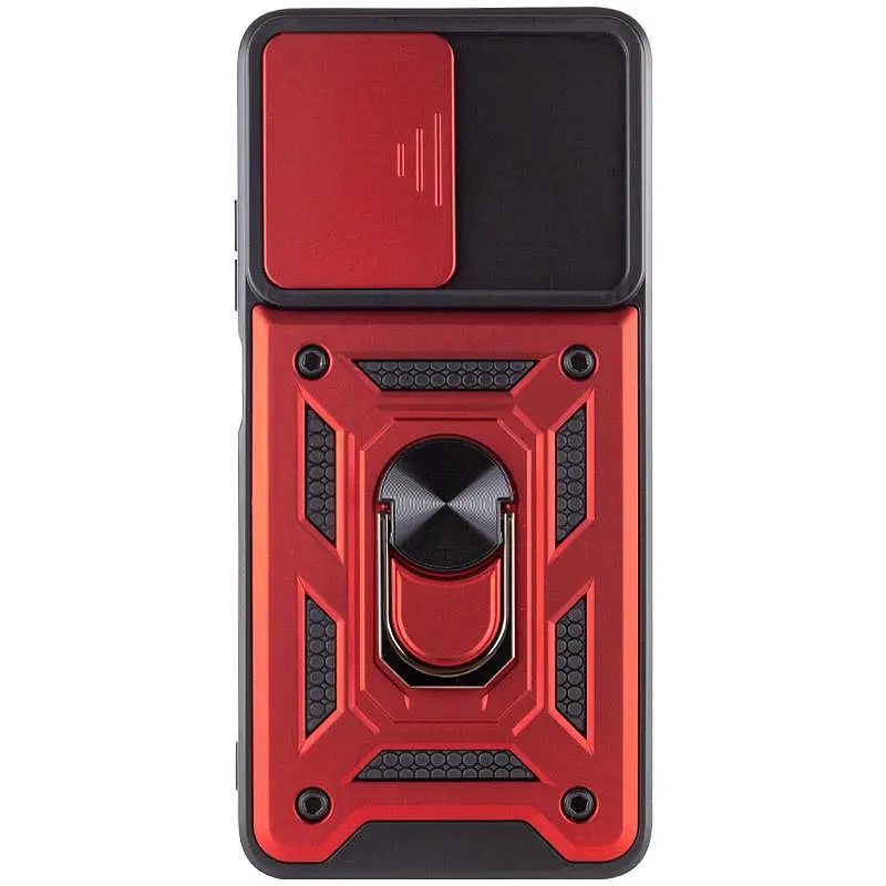 Чохол Ummi Camshield Serge Ring для Samsung Galaxy A36 5G Червоний/Red - фото 4