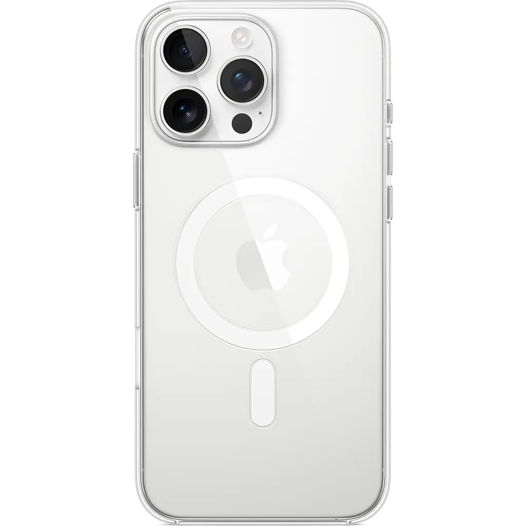 Чохол Clear Case with MagSafe для Apple iPhone 16 Pro Max Transparent AAA [115935] - фото 3