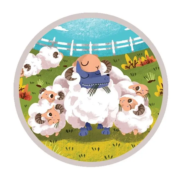 Аудіоказка з проектором Ambo Funtamin Вовк у овечій шкурі (AF6339WS) - фото 3