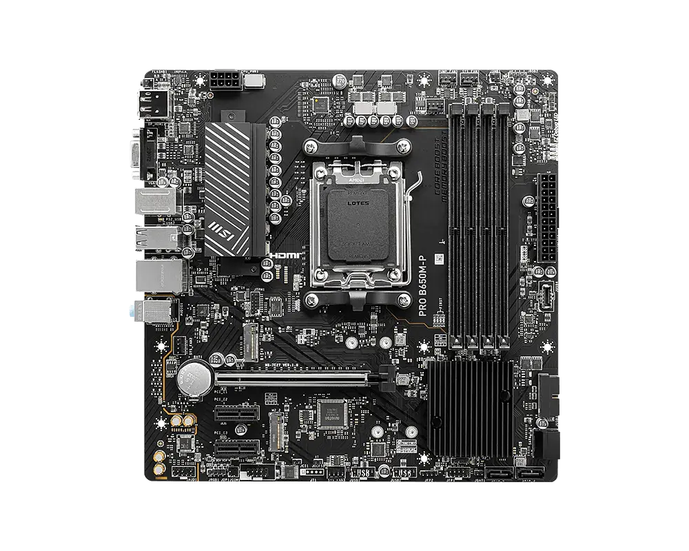 Материнська плата MSI B650M-P Pro Socket AM5 (PRO B650M-P) Б/В - фото 4