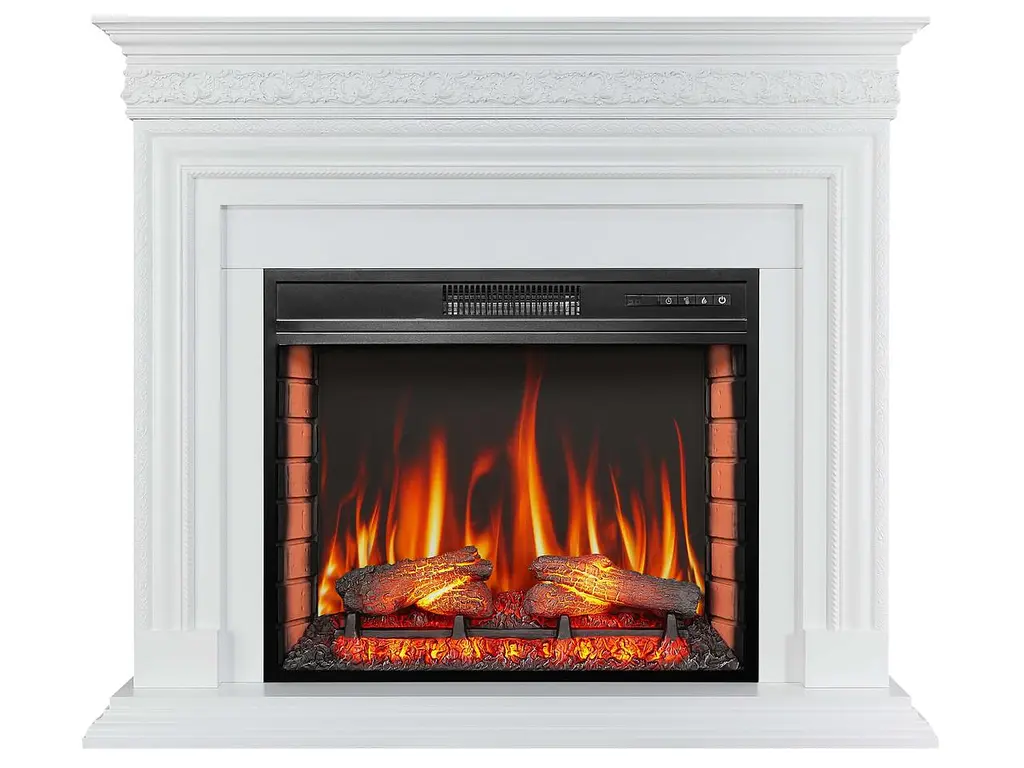 Камінокомплект ArtiFlame PRATELLA AF28S БІЛИЙ Б'ЯНКО (зі звуком)