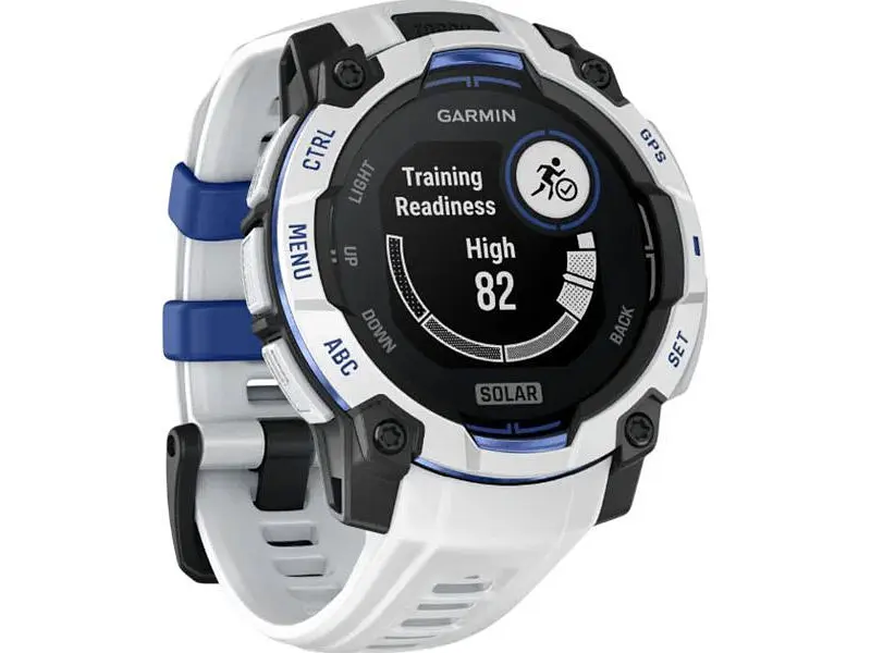 Смарт-годинник Garmin Instinct 3 45mm Solar Whitestone with Whitestone Band (010-02934-03/43) - фото 3