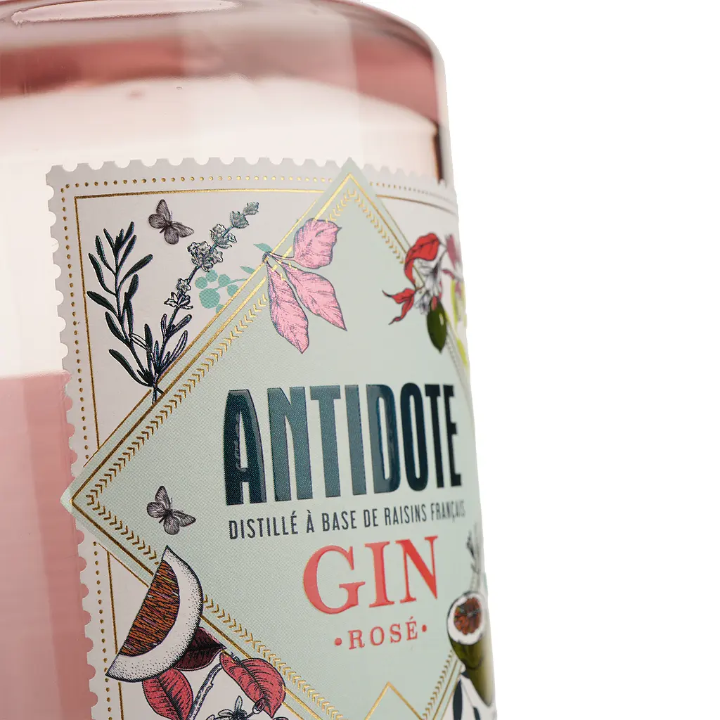Джин Antidote Style Mediterraneen Rose, 40%, 0.7 л - фото 3