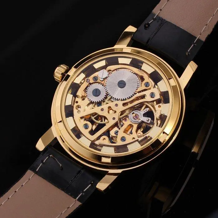 Мужские наручные часы Winner Gold - фото 7