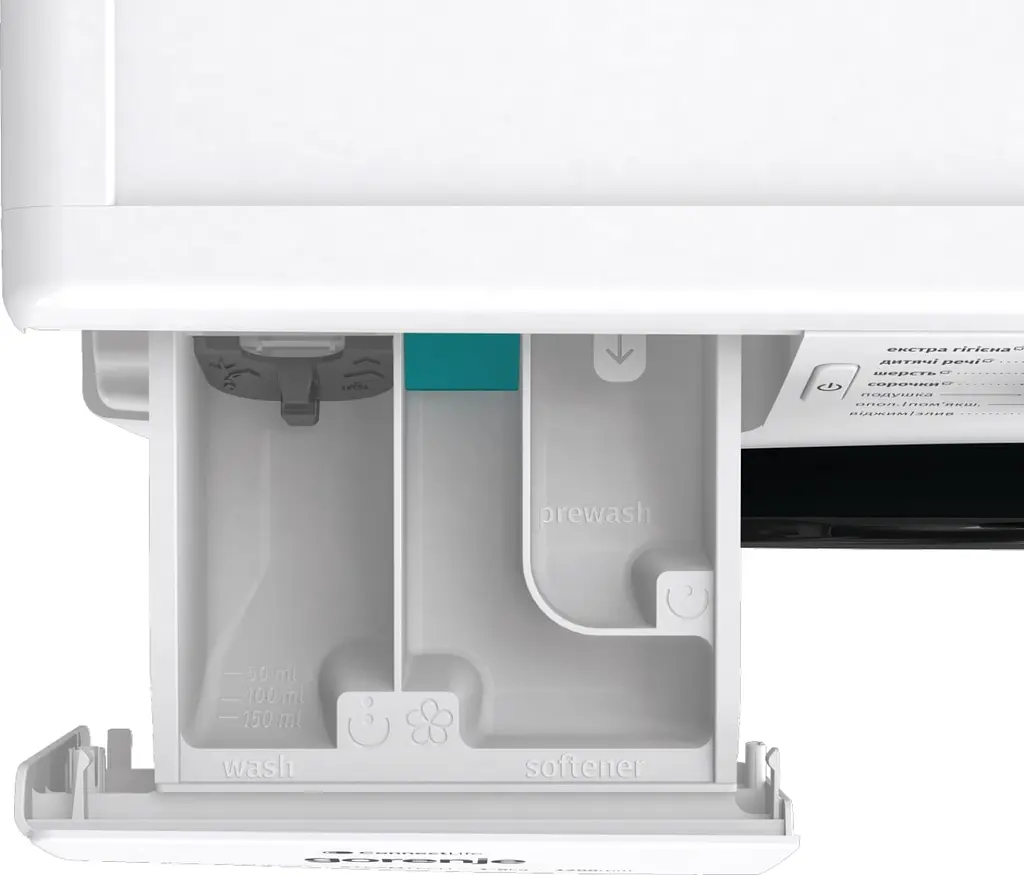 Пральна машина Gorenje фронтальна 8 кг 1200 A+++ 55 см дисплей інвертор пара Wi-Fi білий - фото 9
