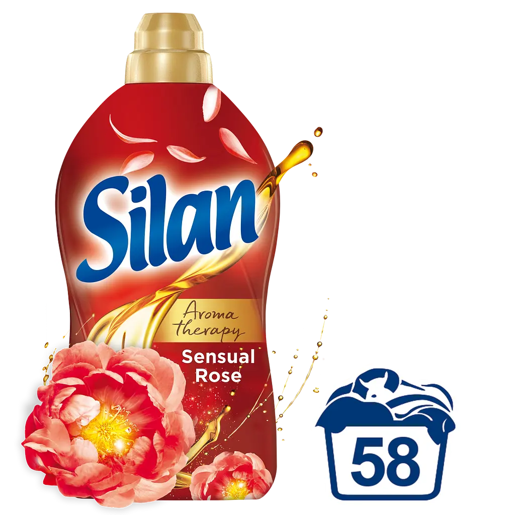 Ополіскувач для білизни Silan Чуттєва троянда, 1.45 л (819922) - фото 2