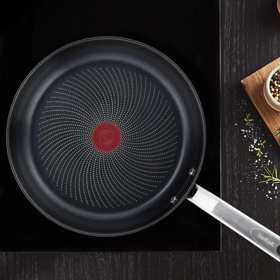 Сковорода Tefal Intuition 28 см нержавеющая сталь kuh0016909 - фото 4