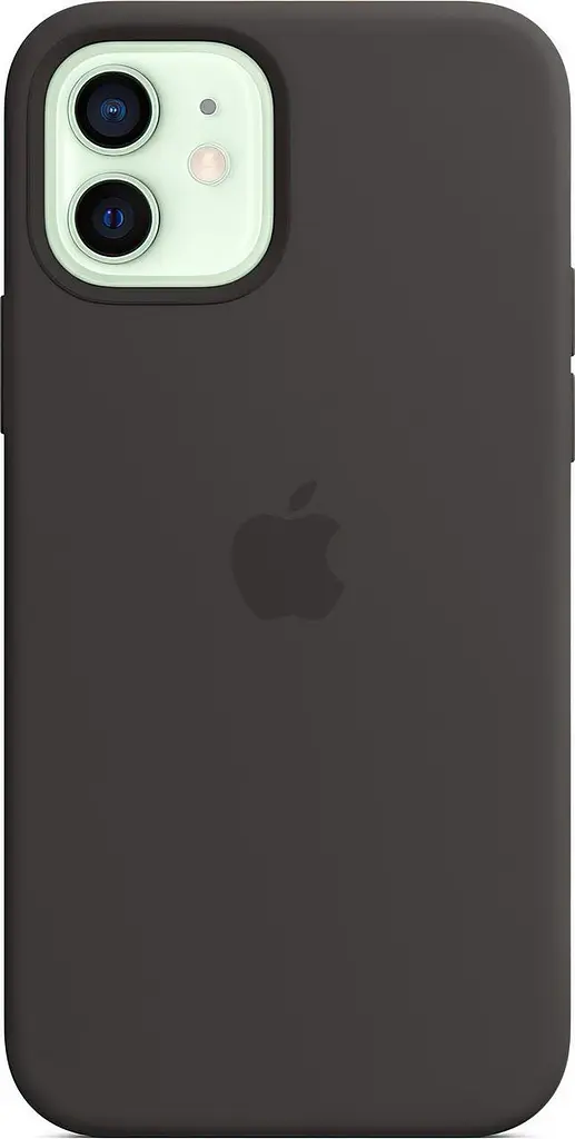 Чохол оригінальний силіконовий Silicone Case MM2A3ZM/A MagSafe (Original) для Apple iPhone 12/12 Pro (6.1") Black - фото 6