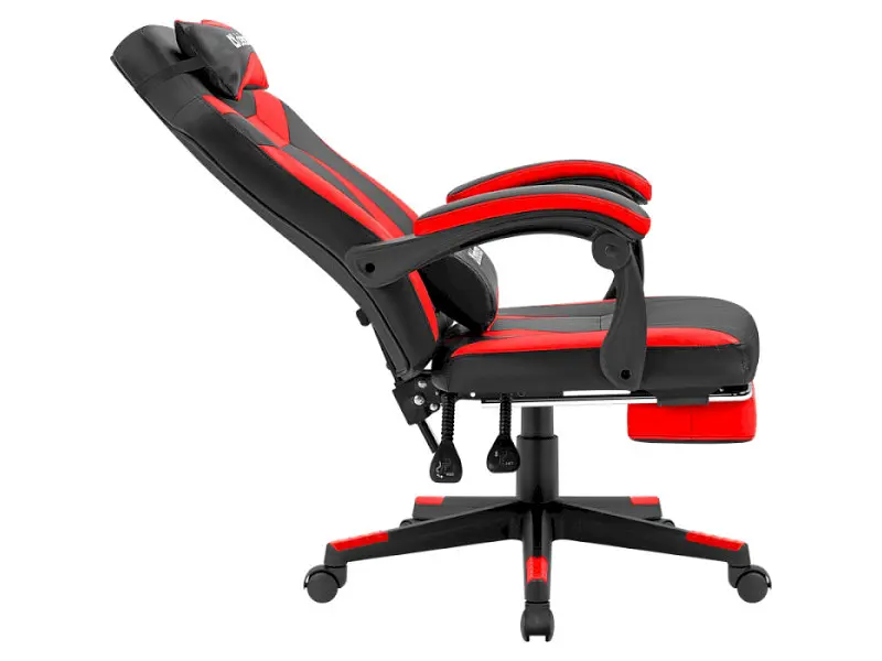 Комп'ютерне крісло для геймера Defender Cruiser Black/Red (64344) - фото 3