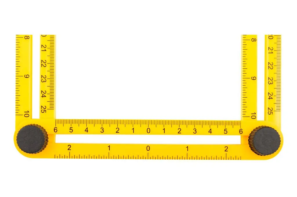 Шаблометр измерительный строительный Mastertool 250 x 120 мм 30-3525 - фото 2