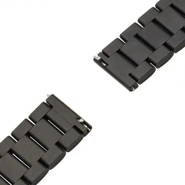 Ремінець DK CDK для OnePlus Watch 46mm 22mm Metal Fitlink Steel Watch Band (012874) (black) - фото 6