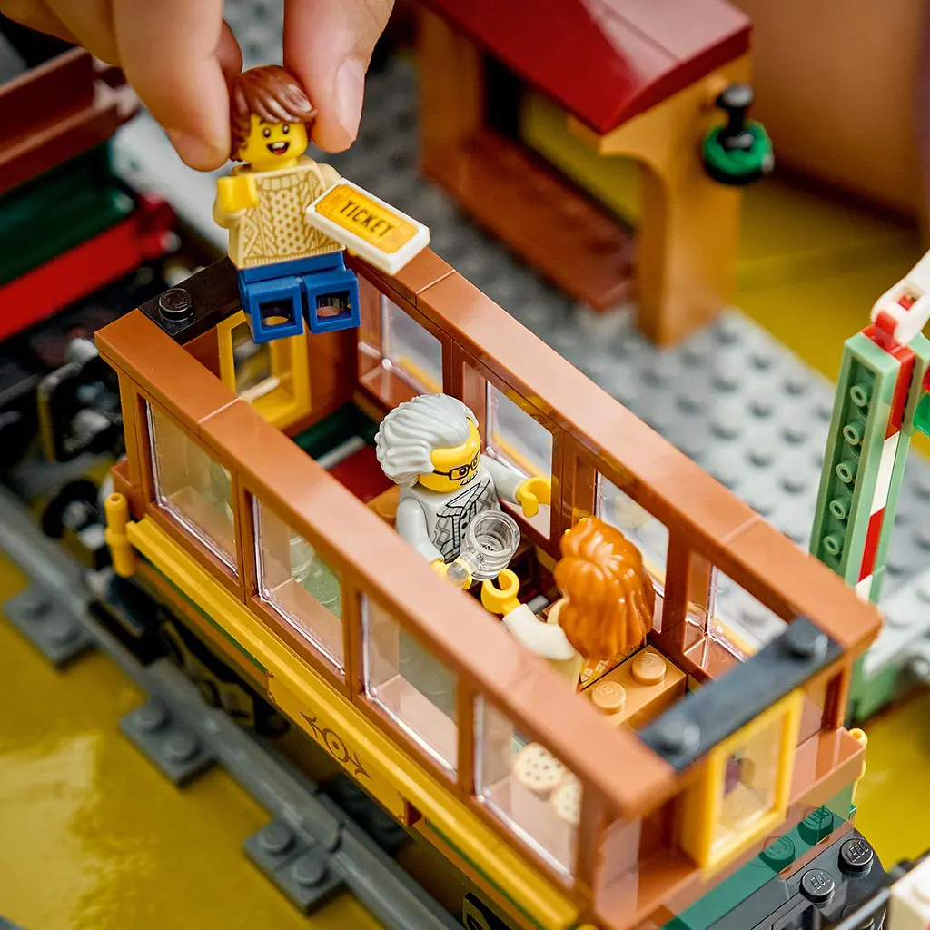 Конструктор LEGO City Старовинний паровоз (60511) - фото 9