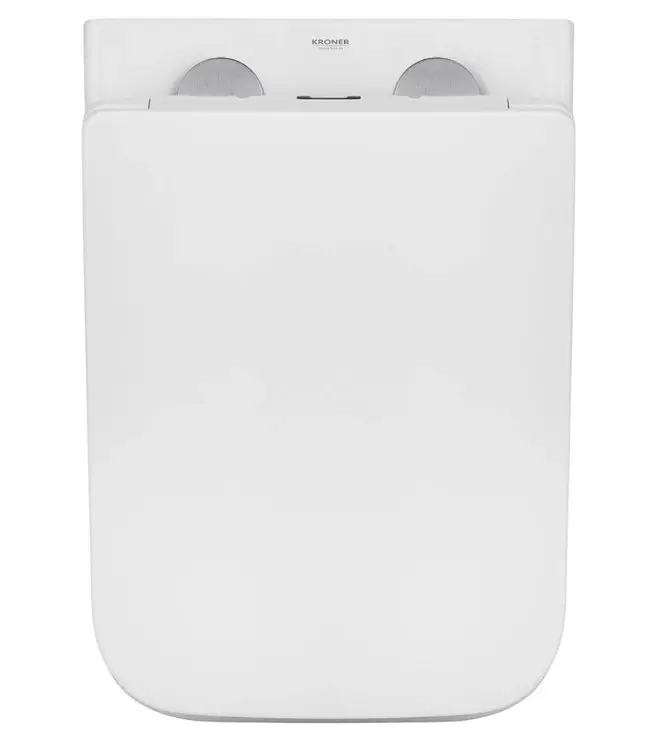 Унітаз підвісний безобідковий Kroner Eifel WHI523629 RIMLESS з сидінням (KE523629WHIR) (CV032968) - фото 7