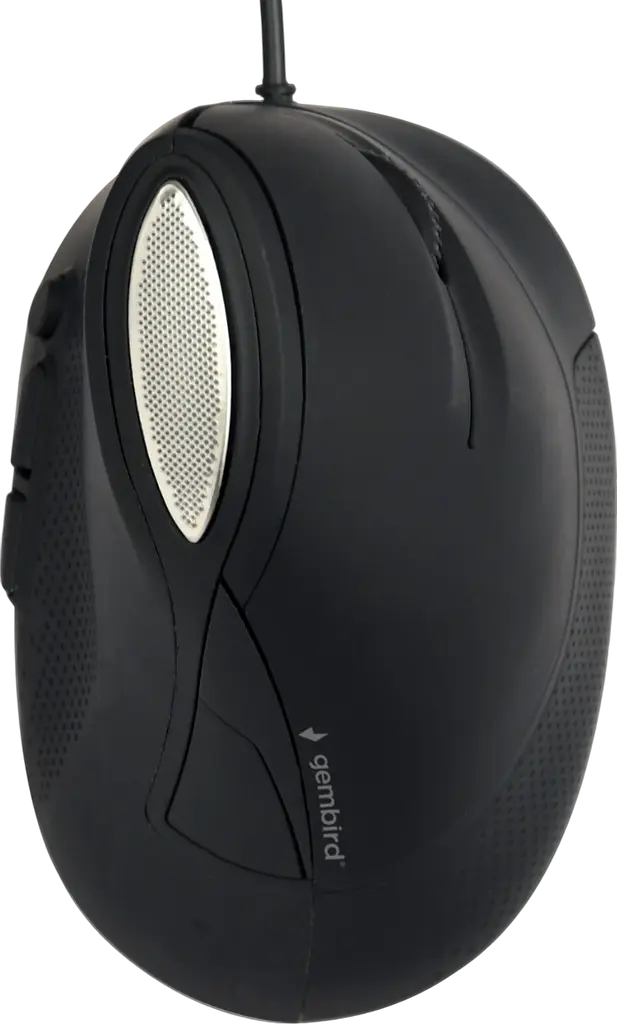 Миша Gembird MUS-ERGO-03 Black - фото 2