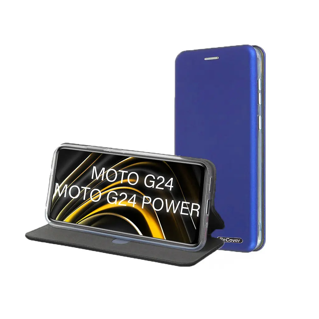 Чехол для мобильного телефона BeCover Exclusive Motorola Moto G24/G24 Power Blue (711485) - фото 3