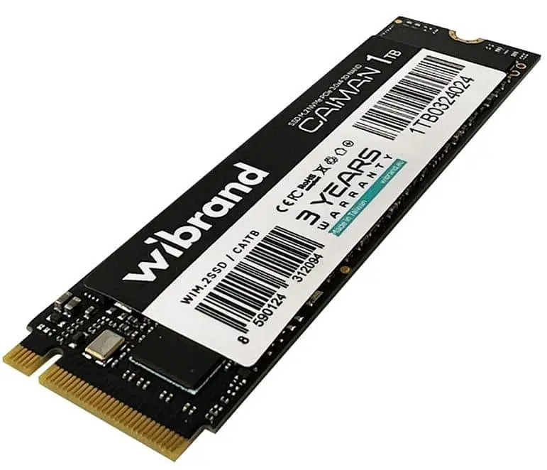 Накопитель SSD Wibrand m.2 NVMe 1TB Caiman (WIM.2SSD/CA1TB) - фото 2