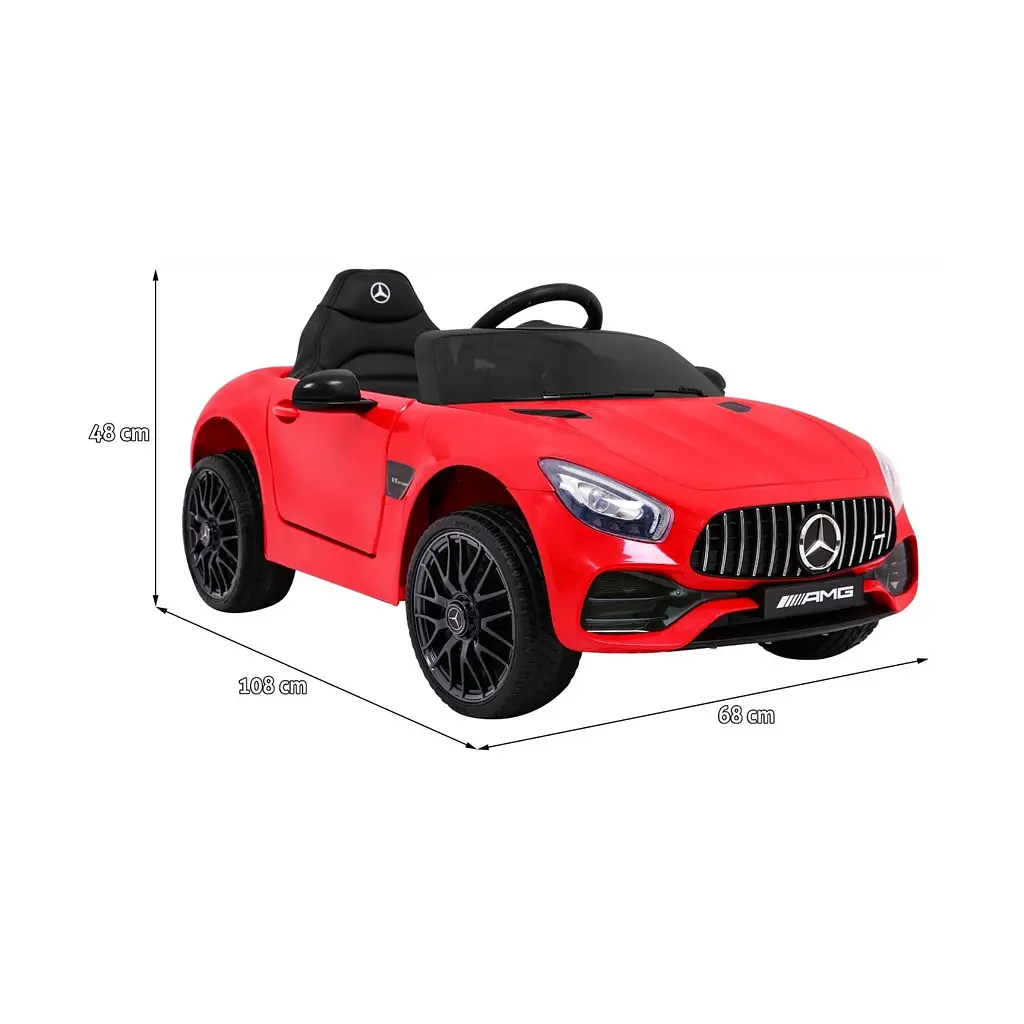Електромобіль Ramiz Mercedes Benz GT MP3 LED 12 В, білий (PA.HL-2588.BIA) - фото 2