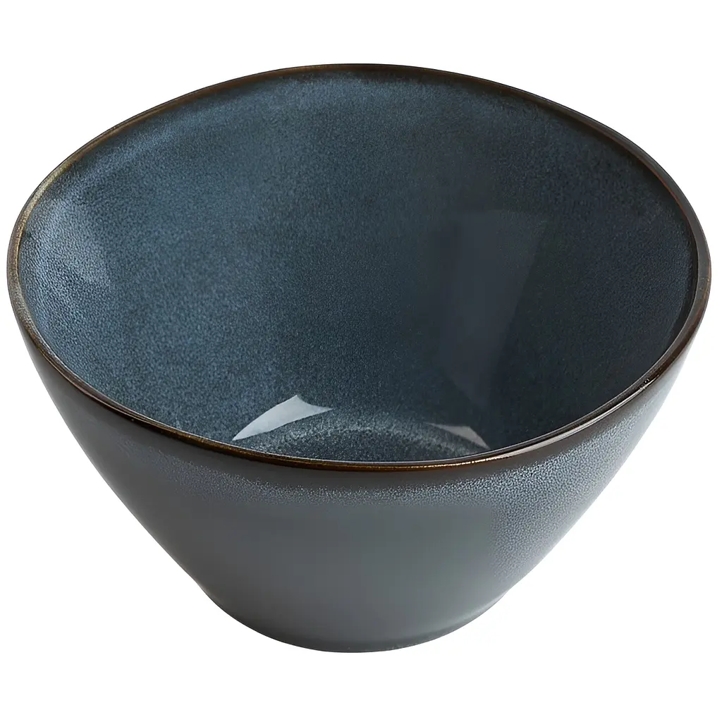 Пиала МВМ My Home Фьорд 15.5 см глубокий синий (KP-124 DEEP BLUE) - фото 2