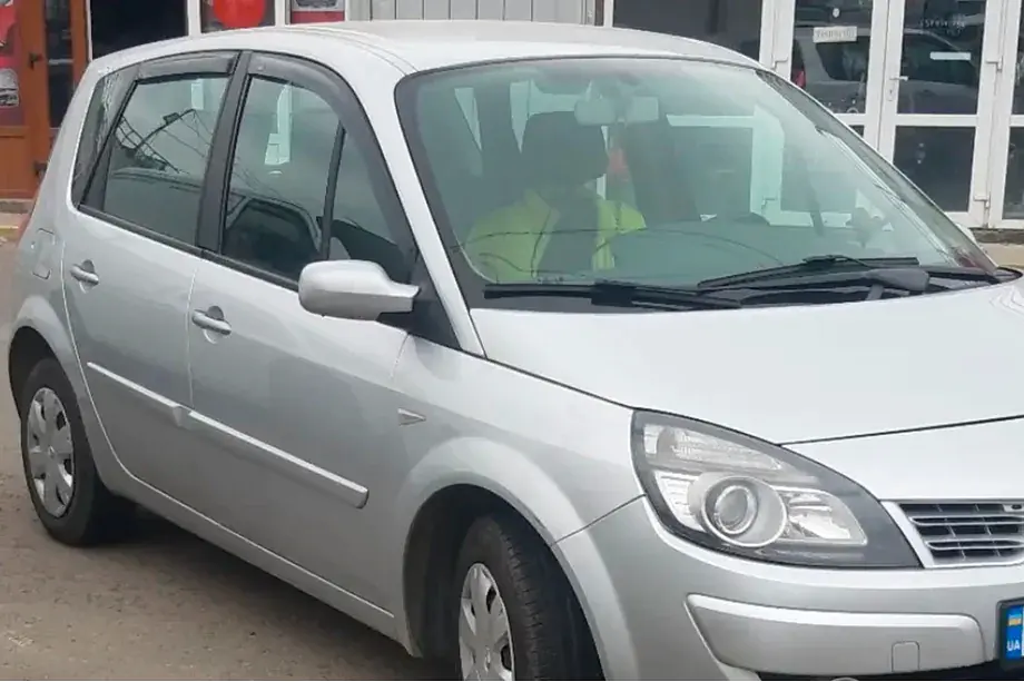 Дефлектори вікон вітровики HIC для Renault Scenic II / Grand Scenic 2003-2009 (REN06) - фото 4