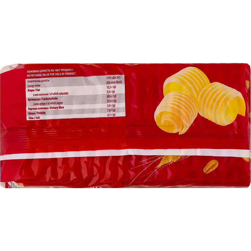 Печиво здобне Delicia Джулія зі смаком пряженого молока 310 г - фото 3