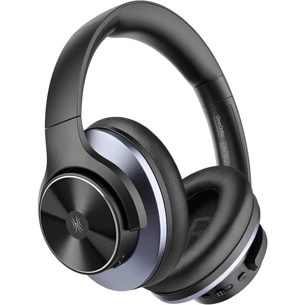 Гарнитура OneOdio A10, Bluetooth+3,5мм Black - фото 2