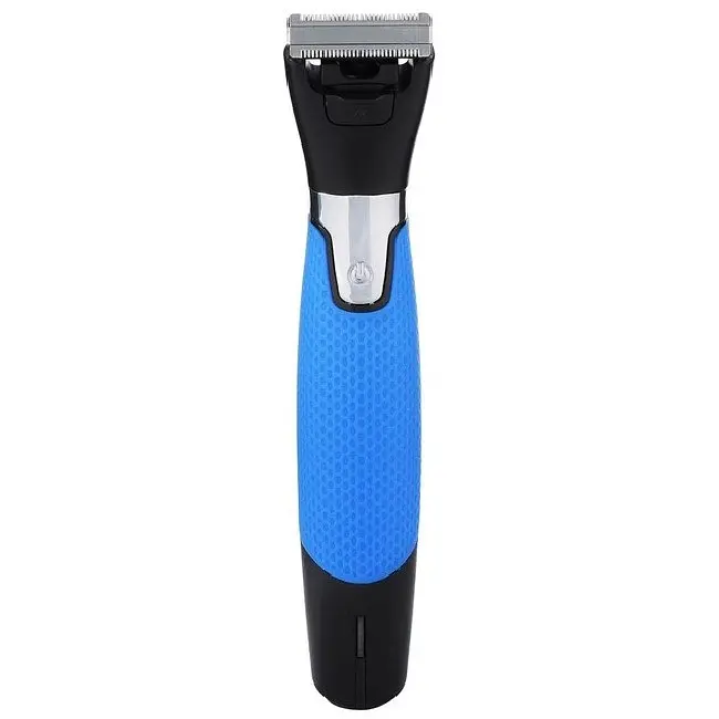 Тример для бороди та вусів акумуляторний Breetex BR-204W Blue/Black - фото 3
