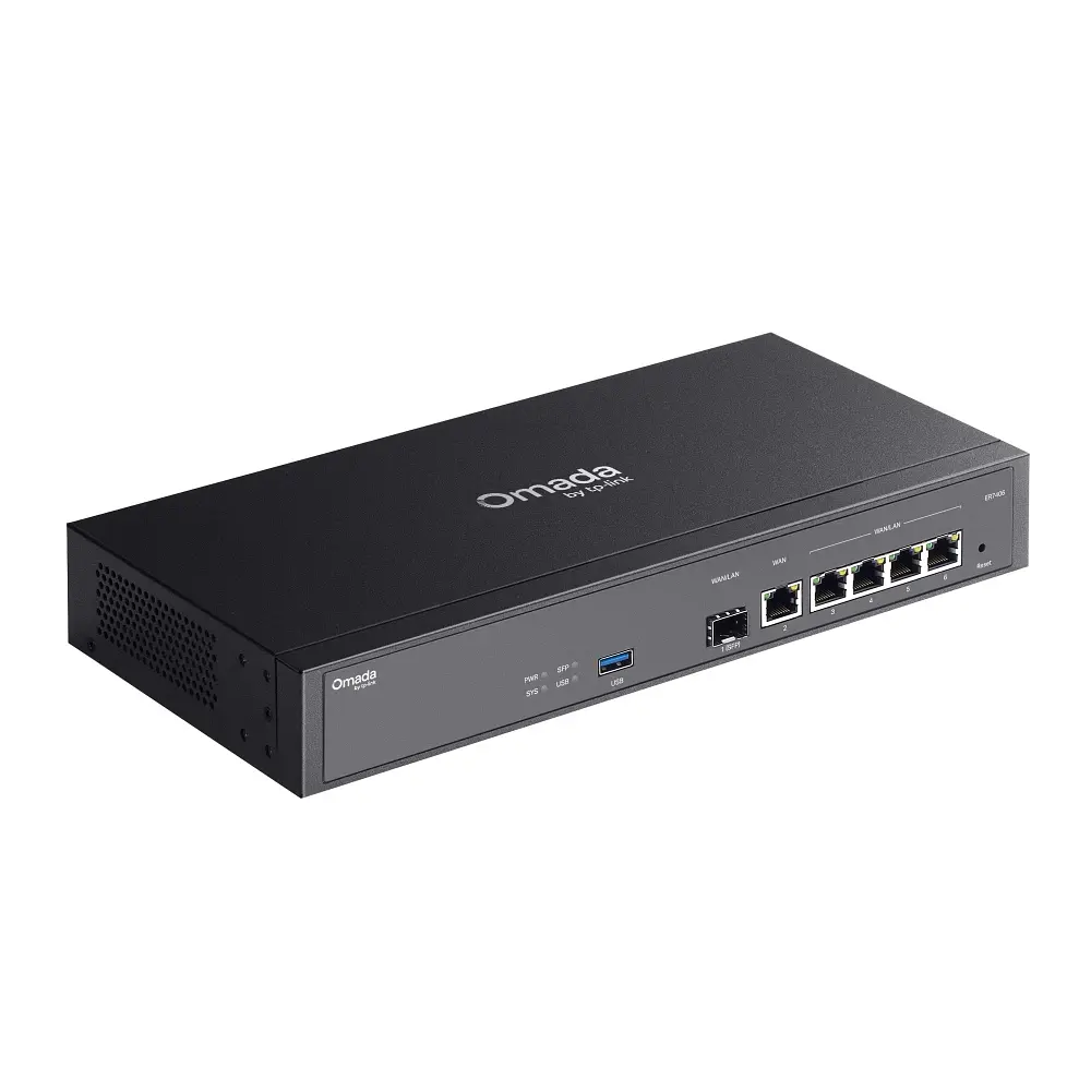 TP-Link Мультисервісний Маршрутизатор ER7406 4xGE LAN/WAN, 1xGE WAN, 1xSFP, 1xUSB3.0 - фото 5