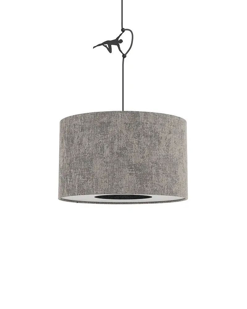 Подвесной светильник, люстра Nowodvorski 11673 Lago S E27 1x15W IP20 серый - фото 4