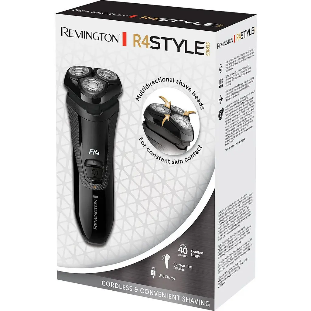 Електробритва Remington R4 Style Series чорна (R3600) - фото 5