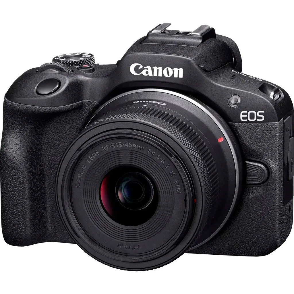 Бездзеркальний фотоапарат Canon EOS R100 Kit RF-S 18-45mm + RF-S 55-210mm IS STM (6052C036) UA [93039] - фото 3