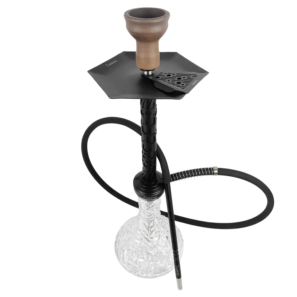 Кальян Embery MONO-H 4.0 Black Crystal Clear - фото 3