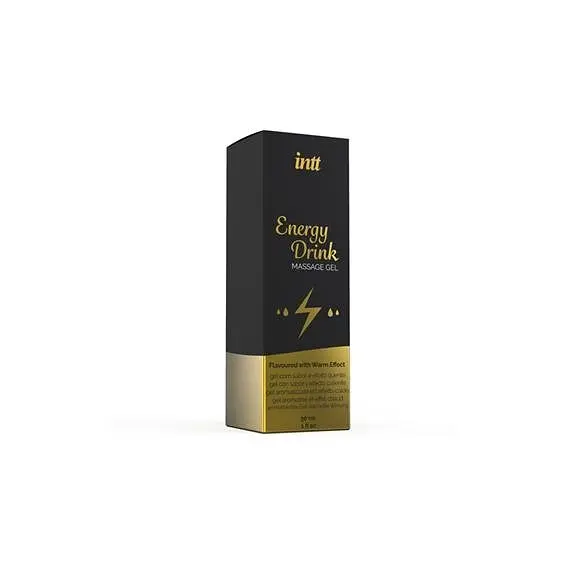 Гель для масажу - Intt Energy Drink Massage Gel, 30 мл - фото 2