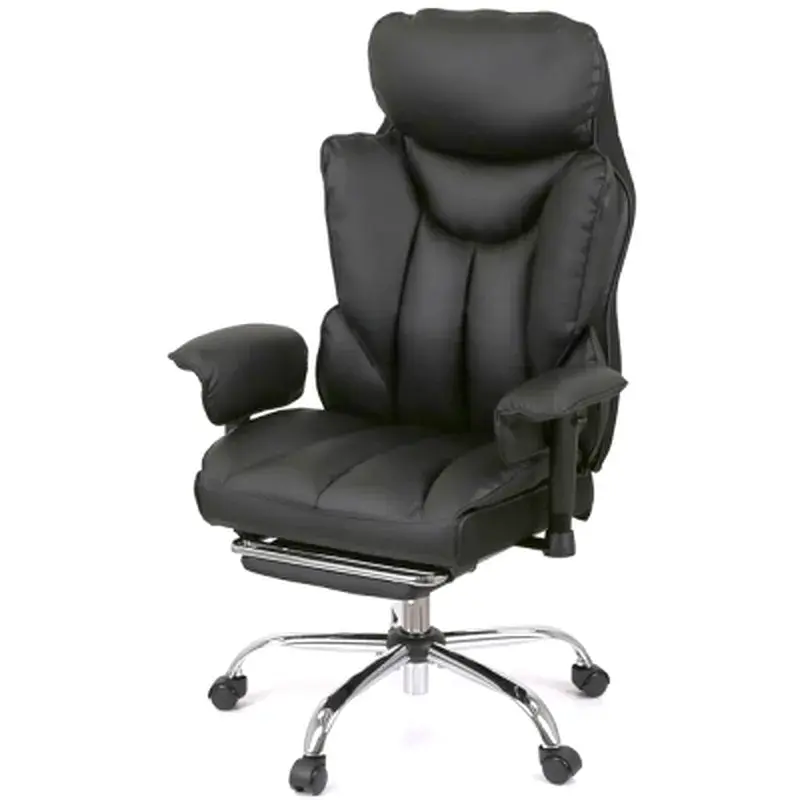 Офісне крісло Аклас Бамбетель RL 10093H Чорний (PU Black) (00158595)