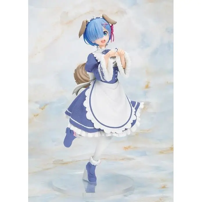Фигурка Taito Жизнь с нуля Рэм Re:Zero Rem Memory Snow Dog ver. Renewal 20 см T RZ R MSDR 20 - фото 2