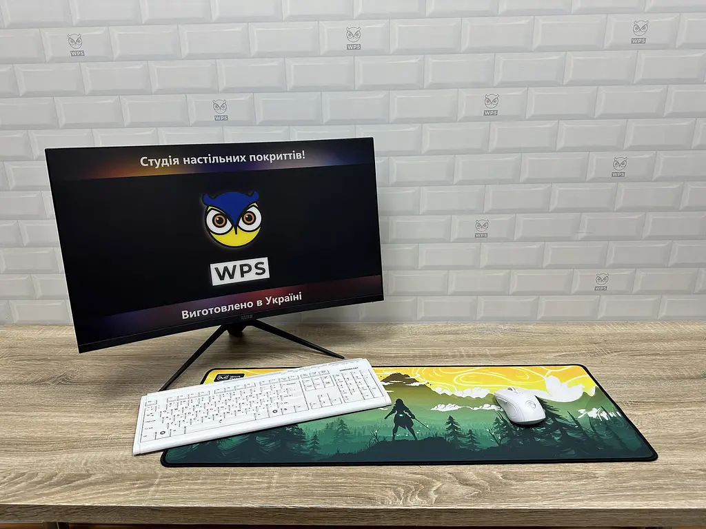 Великий килимок для мишки WorkPlaceShop Anime Genshin Impact 1000 x 500 мм - фото 2