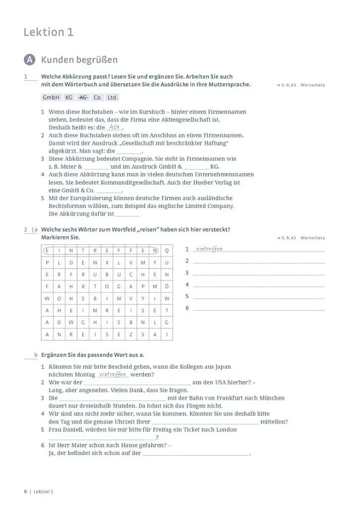 Im Beruf NEU B1+ /B2 Arbeitsbuch - фото 2
