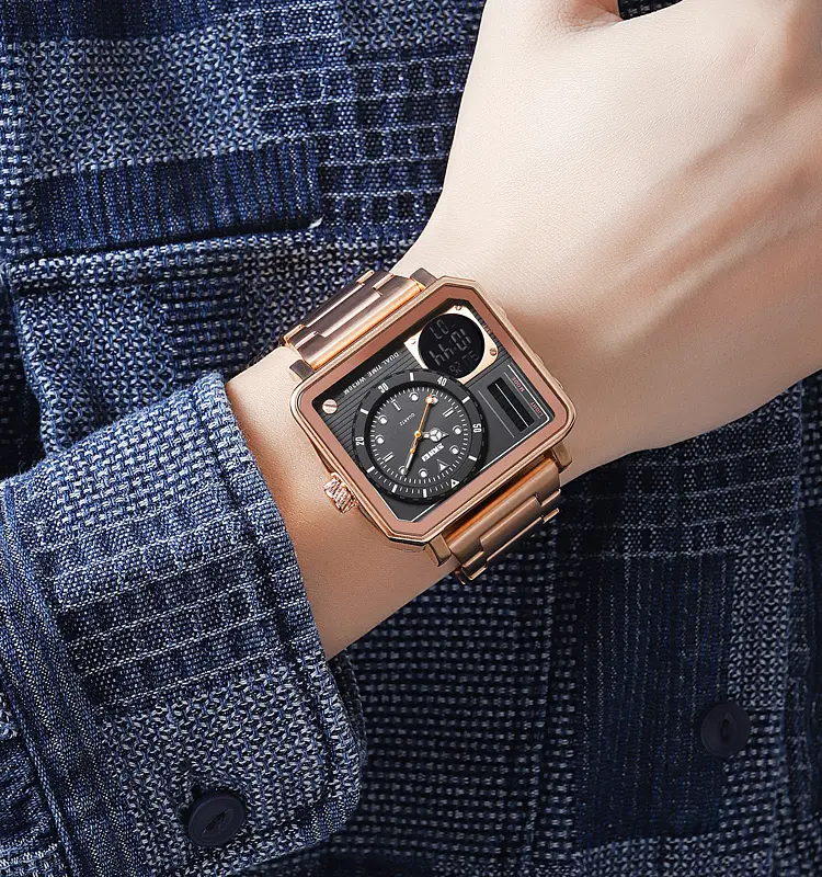 Наручные часы мужские 2025RG Rose Gold Skmei acs0030377 - фото 3