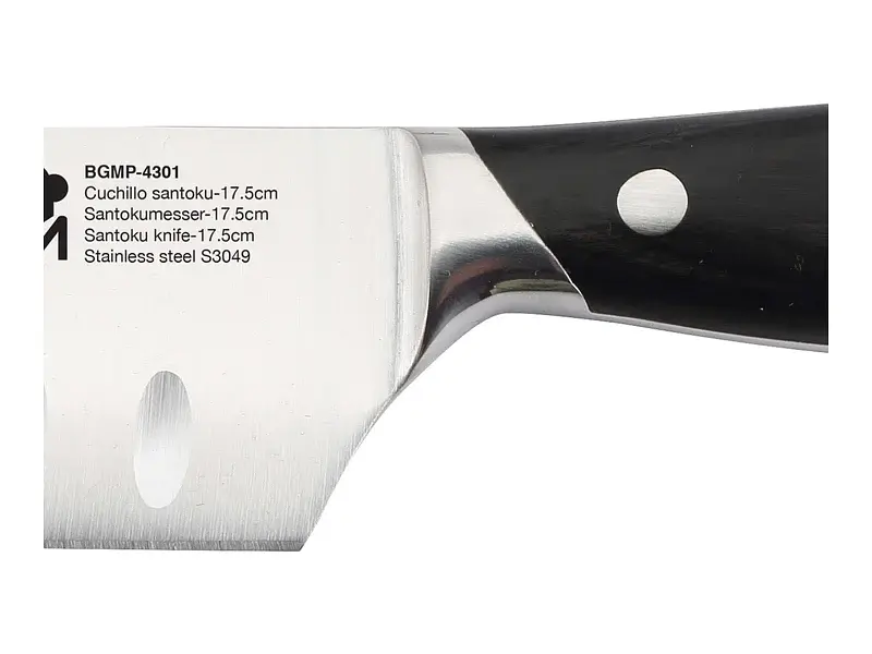 Японський ніж Santoku Bergner MasterPro Master Pro Stuttgart BGMP-4301 - фото 2