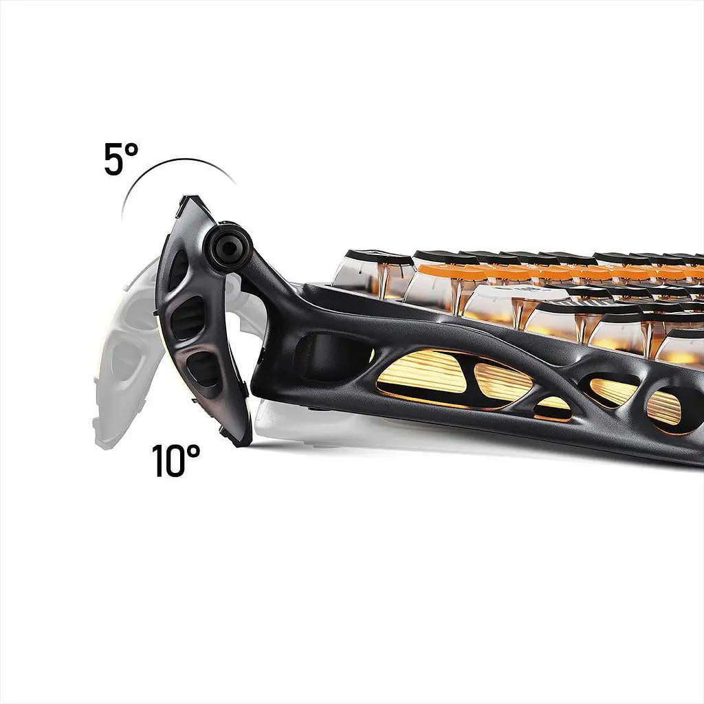 Клавиатура GravaStar Mercury K1 Pro 80keys Kailh Speedy Mint BT/WL/USB RGB CyberFlare (GSK1PRO_BO_BLK) - фото 4