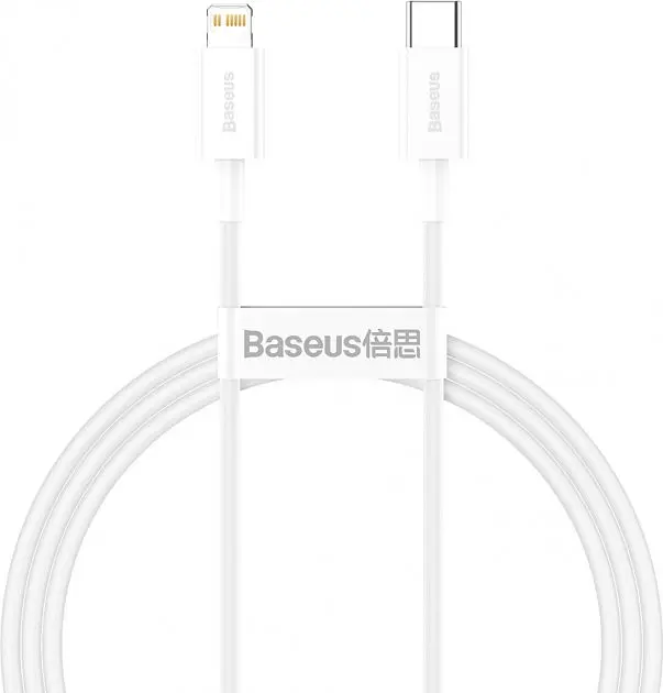 Кабель Baseus Superior Series Fast Charging Data Cable Type-C to iP PD 20W 1m White